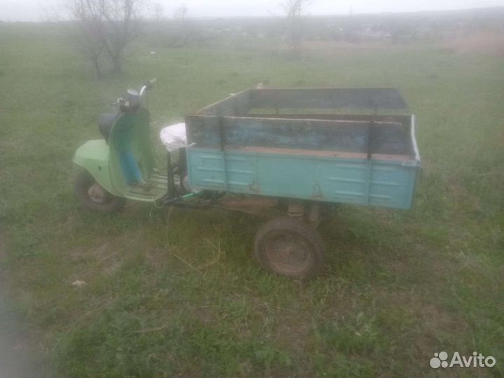 Мотороллер на ходу без документов