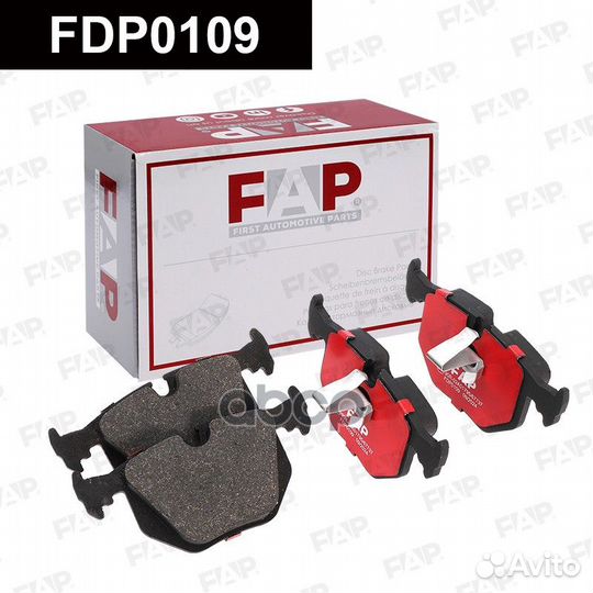 Тормозные колодки дисковые FDP0109 FDP0109 FAP