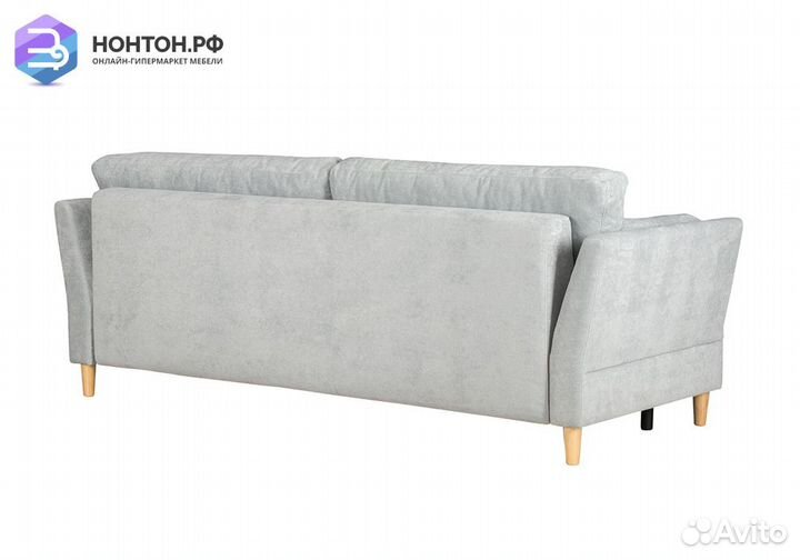 Диван тик-так Олби светло-серый