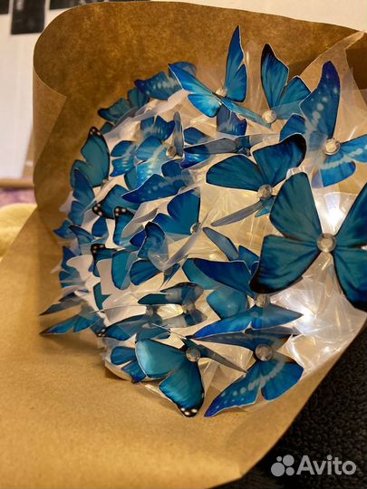 Сладкие букеты, букеты из бабочек