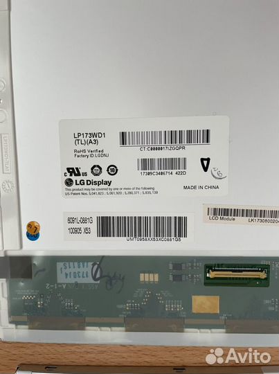 Матрица 17.3 173 40 pin