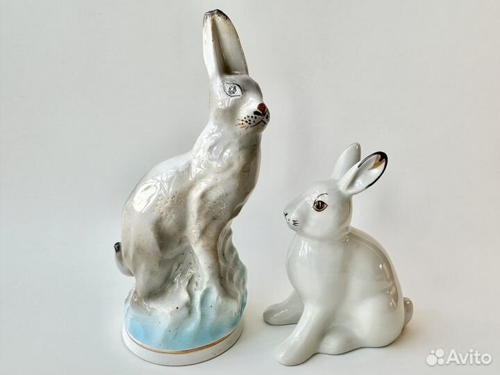 Статуэтки фигурки фарфор лфз керамика животные