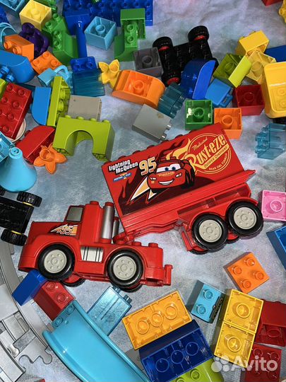 Lego duplo разные наборы в кучу