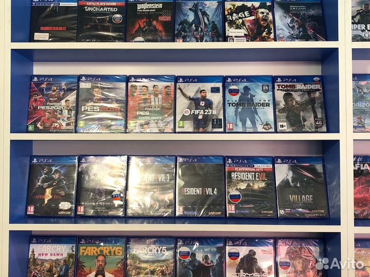 Диски с играми на ps5 и ps4