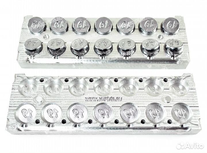 Форма для литья грузил 