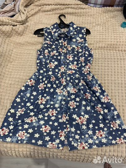 Платья джинсовые