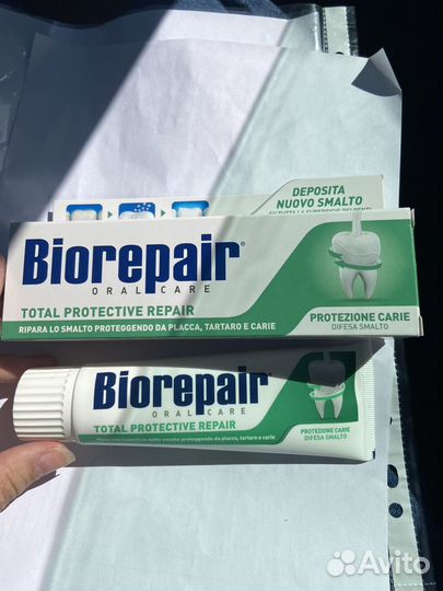 Зубная паста biorepair fast sensitive