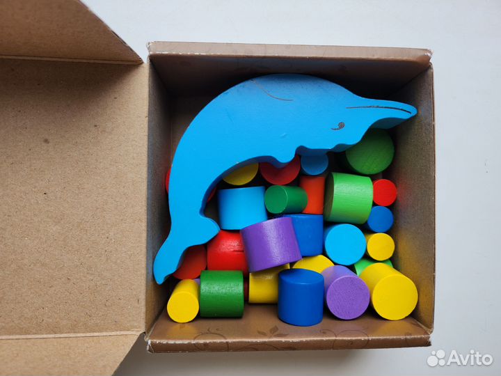 Деревянная игра баланс