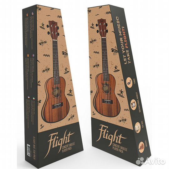Укулеле концерт Flight NUC 310