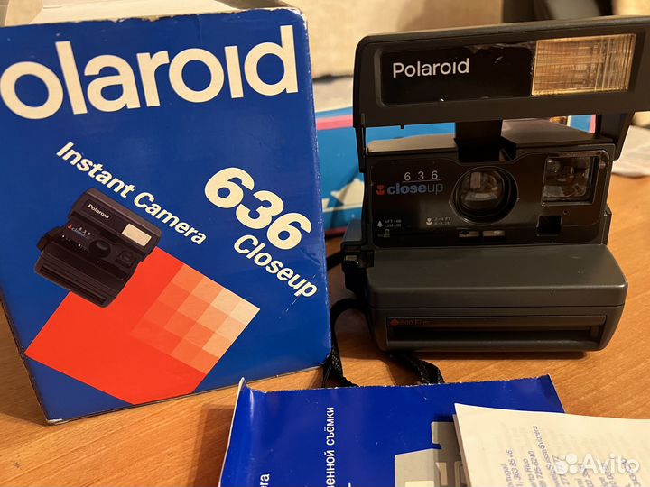 Фотоаппарат поларойд 636