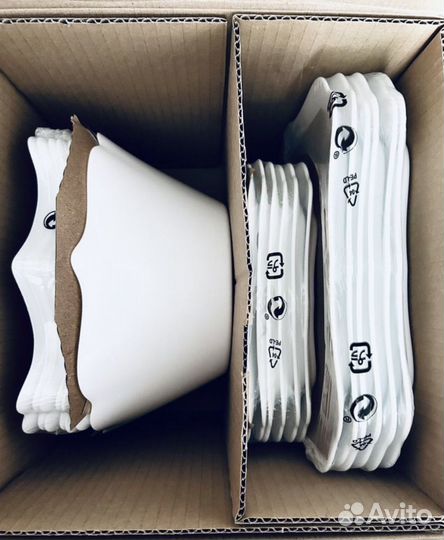 Luminarc Франция 19 предметов столовый сервиз