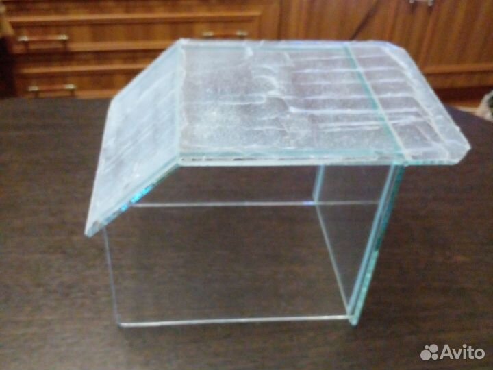 Мостик для красноухой черепахи стеклянный