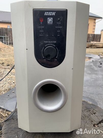 Сабвуфер и колонки