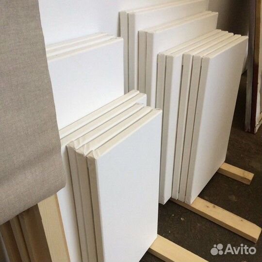 Холст на подрамнике грунтованный