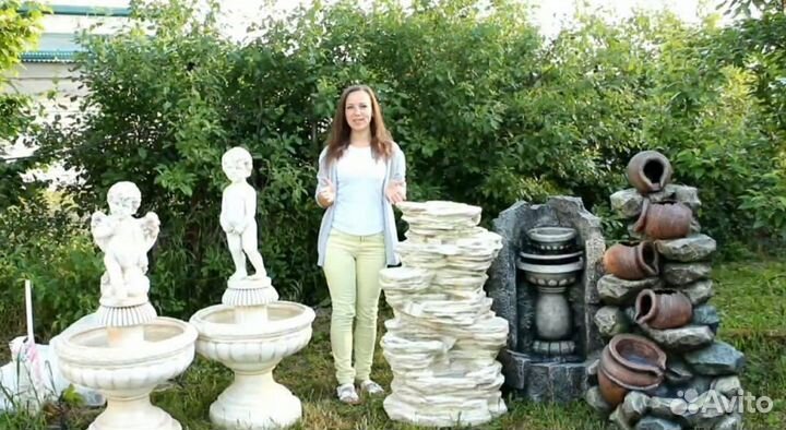 Декоративные фонтанчики от производителя