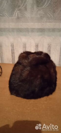 Шапка норковая женская