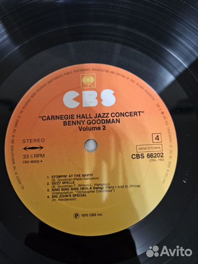 Benny Goodman – The Famous 1938 Carnegie Hall Jazz