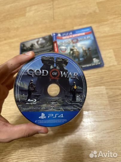 Диск на PS4 PS5 God Of War в идеале