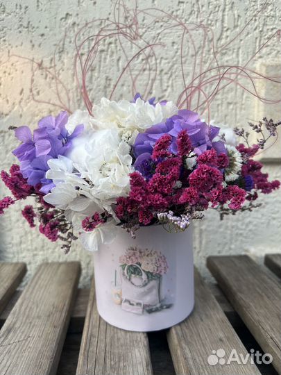 Цветы (букеты из сухоцветов)