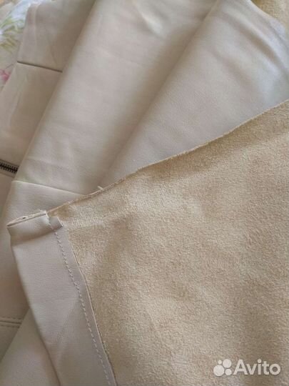 Лоскуты экокожа для рукоделия(беж)