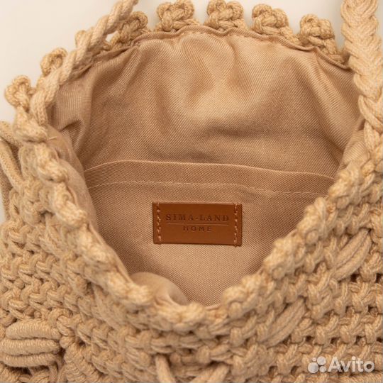 Сумка SL Home, плетение, 22на22 см