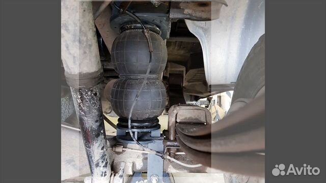 Пневмоподвеска Газель 4х4, задняя усиленная ось