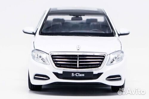 Модель Mercedes Benz S-Class S500 Welly 1:24 белая