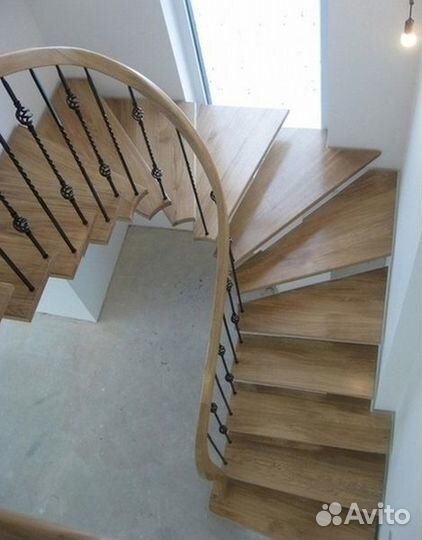 Лестницы на металлокаркасе