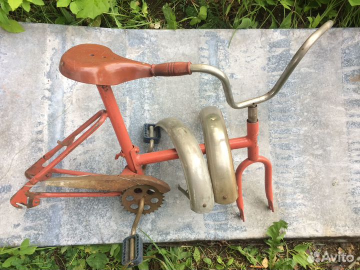 Детский велосипед зси старинный