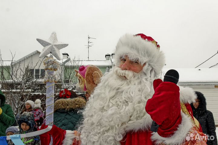 Дед Мороз шоу поздравление с ледяной водой
