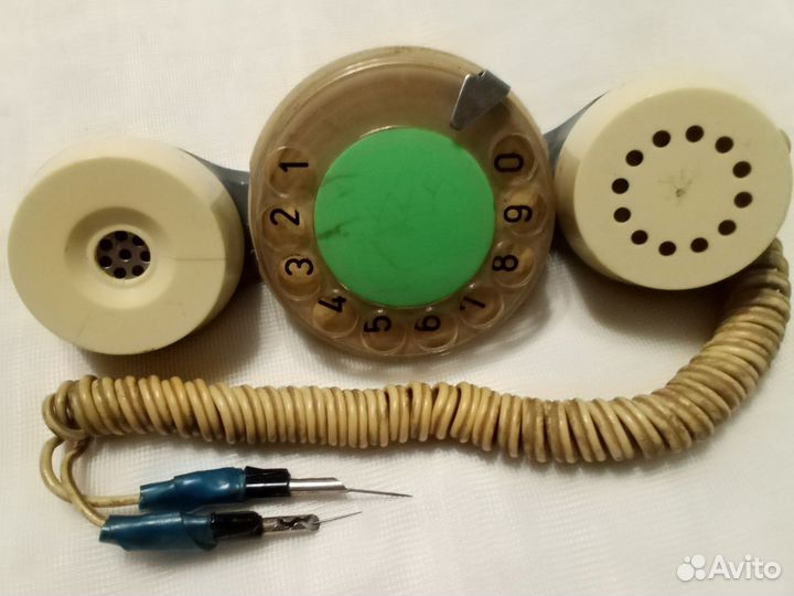 Трубка телефониста, диск телефона