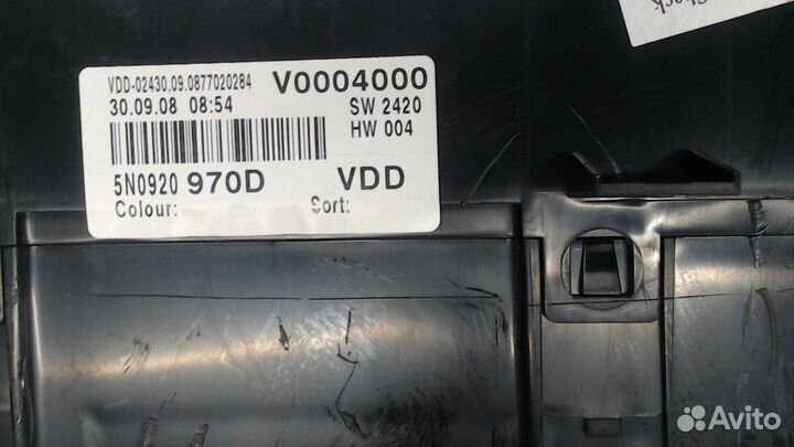 Щиток приборов Volkswagen Tiguan, 2008