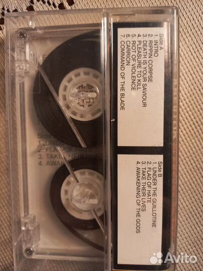 Кассета группы Kreator. Польша