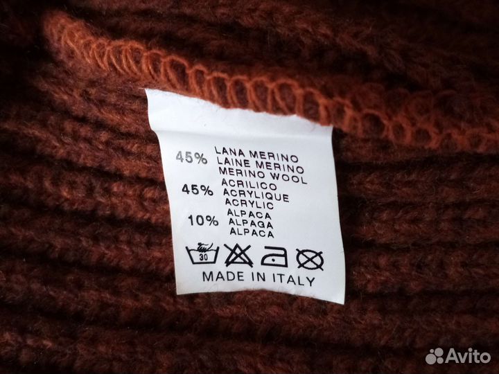 Комплект женский- шапка, шарф Италия