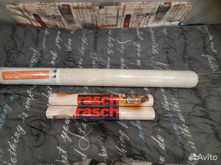 Обои остатки