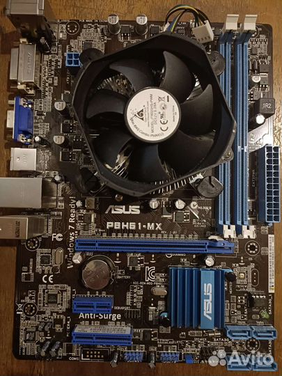 Материнская плата asus P8H61-MX Rev 1.01 LGA 1155