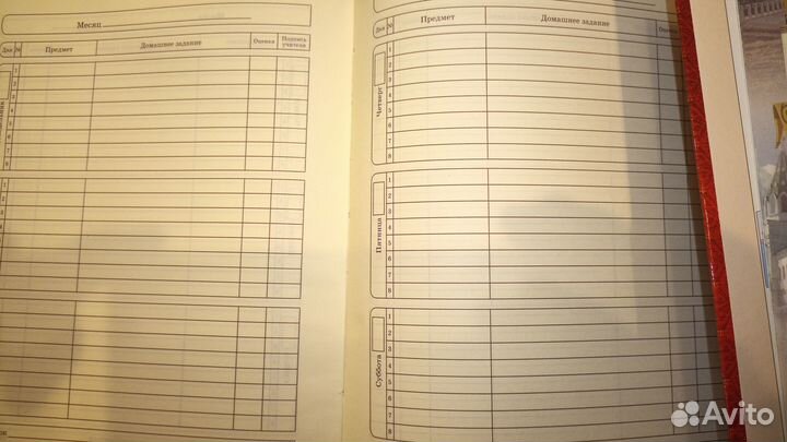 Дневники для старших класов 5-11 классов