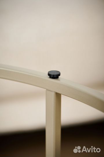 Журнальный столик круглый 2 шт. цвет Белый мрамор