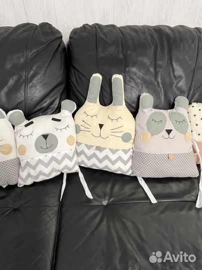 Бортики в кроватку