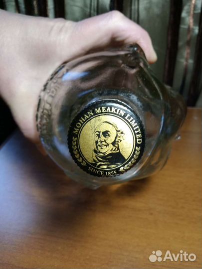 Бутылка стеклянная 1л бутылка глиняная 0,5