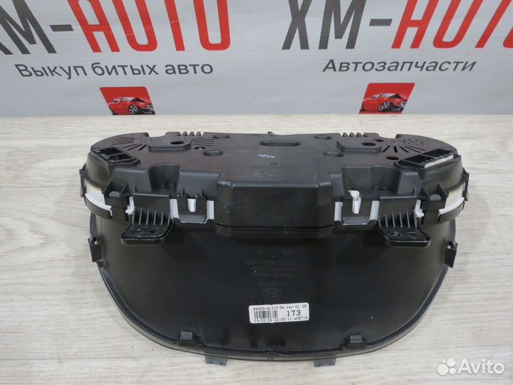 Панель приборов Hyundai Solaris