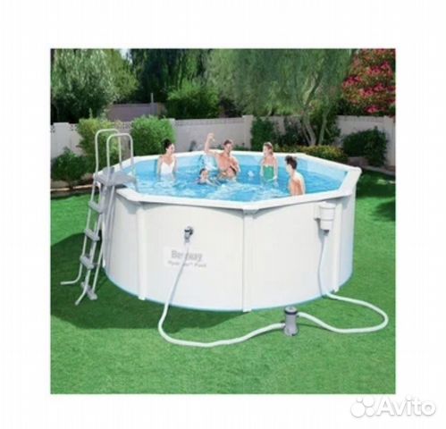 Каркасный бассейн с нагревателем Пеллетрон