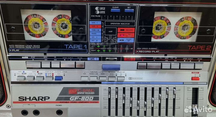 Sharp GF 800H(S) -отличное состояние 220 вольт