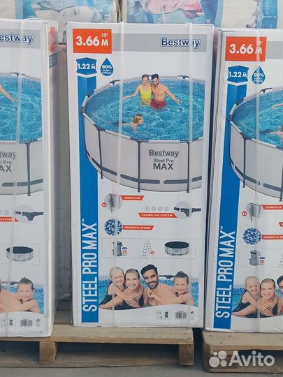 Бассейн каркасный 366 х 122