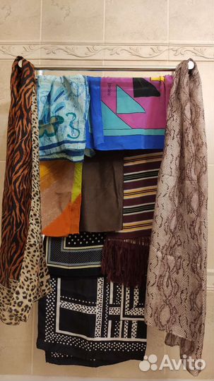 Платки и шарфы натуральный шелк