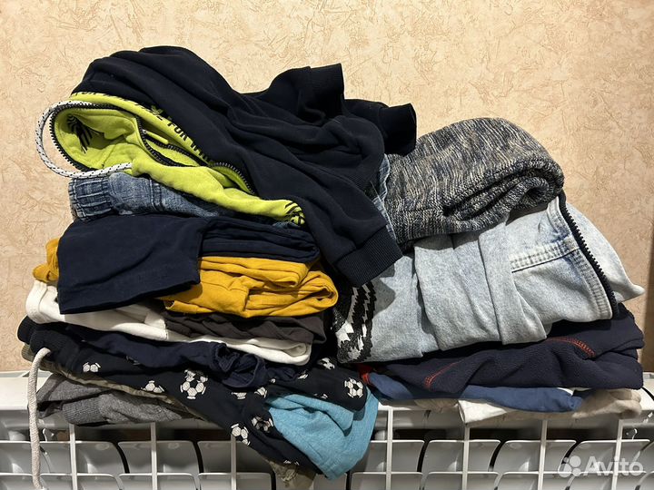 Одежда для мальчика пакетом 110 размер