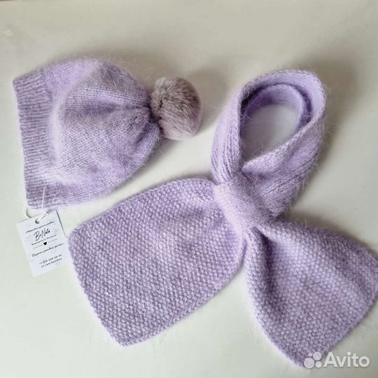 Шапка и шарф-снуд