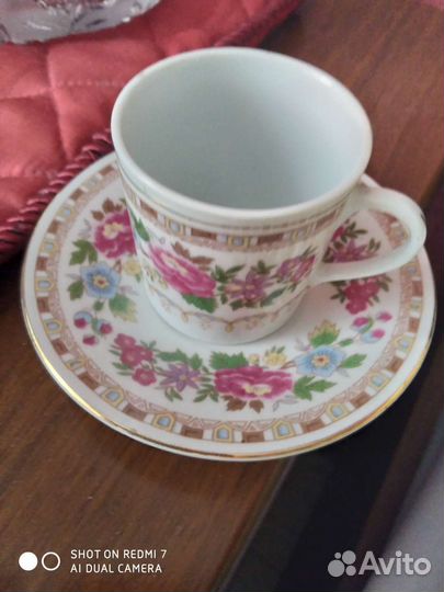 Кофейные пары.Фарфор.Старый Китай