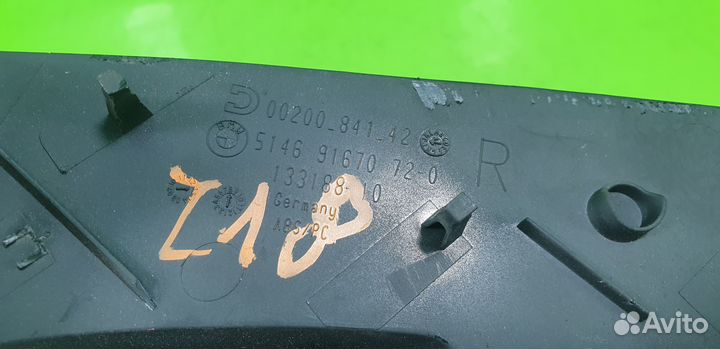 Боковая обшивка правая верхняя BMW Z4 E89