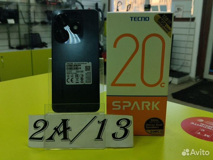Tecno Spark 20с, 4/128 ГБ